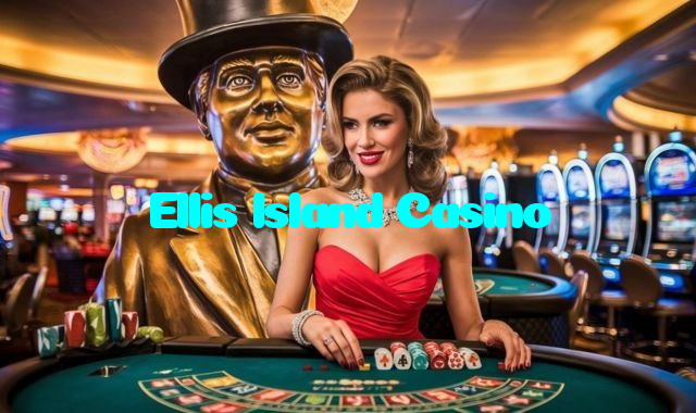 Ellis Island Casino casino presented on mobile device in Pakistan with slots and live games