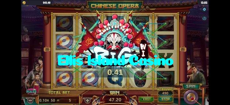 Ellis Island Casino casino presented on mobile device in Pakistan with slots and live games